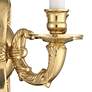 5_Cast Brass Wall Mount 9 1/2" High 2-Light Wall Sconce more views