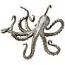 Cast Iron 7 1/2" Wide Octopus Decorative Shelf Sculpture