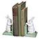 Cast Iron Bunny Bookends