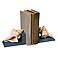 Cast Iron Seashell Bookends