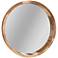 Castavet Copper 31 1/2" Round Wall Mirror