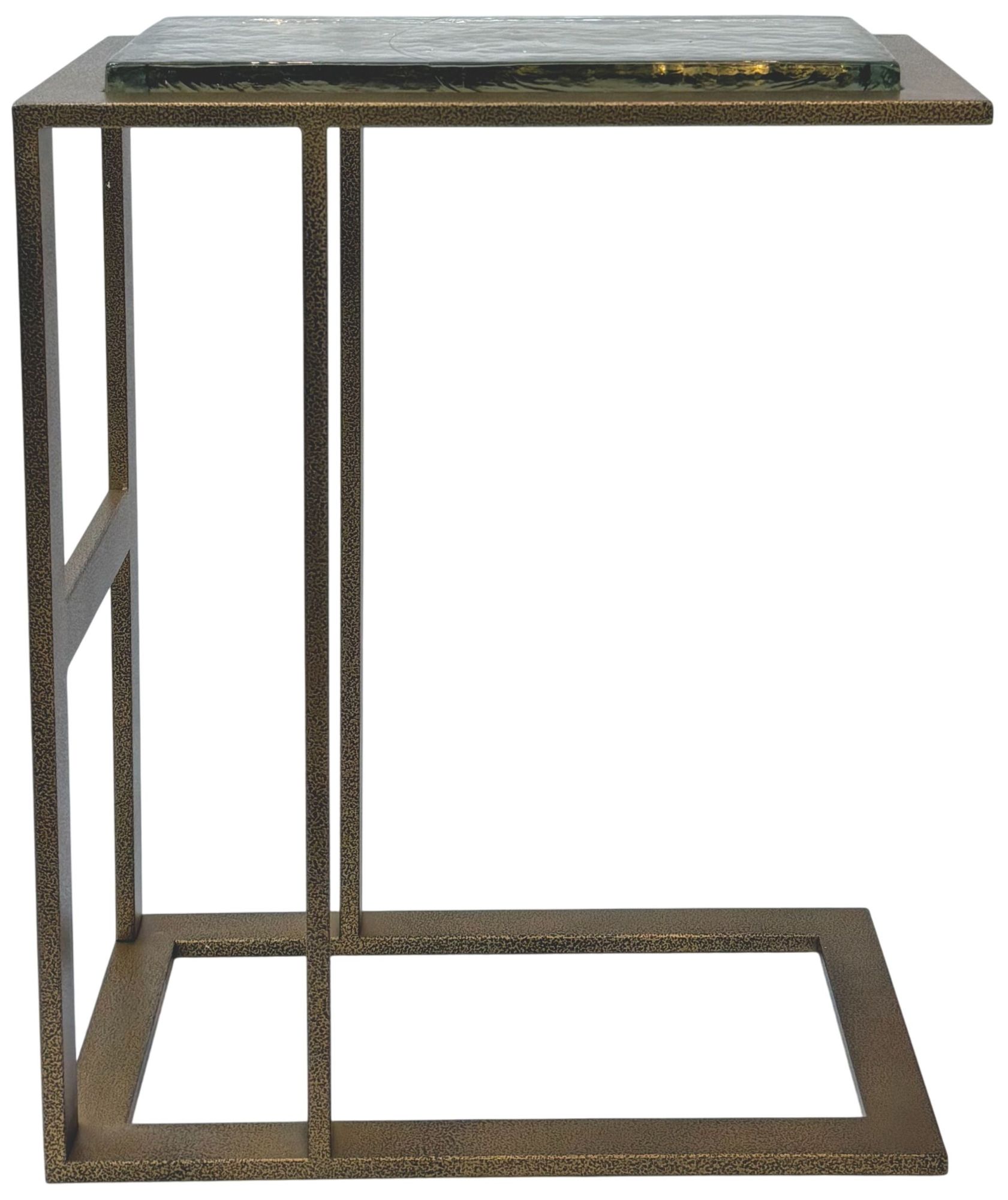 Image 2 Castella C-End Table - Antique Brass more views