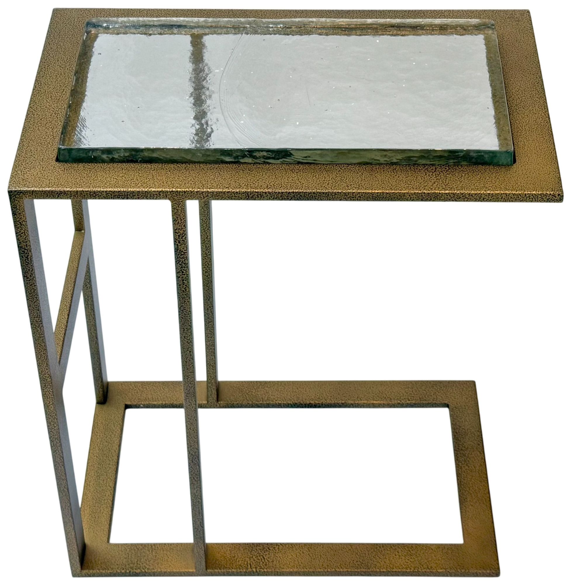 Image 3 Castella C-End Table - Antique Brass more views