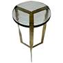 3_Castella Round Side Table - Brass more views