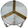 4_Castella Round Side Table - Brass more views
