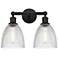 Castile 15" 2-Light Oil Rubbed Bronze Bath Light w/ Clear Shade