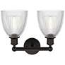 3_Castile 15" 2-Light Oil Rubbed Bronze Bath Light w/ Clear Shade more views
