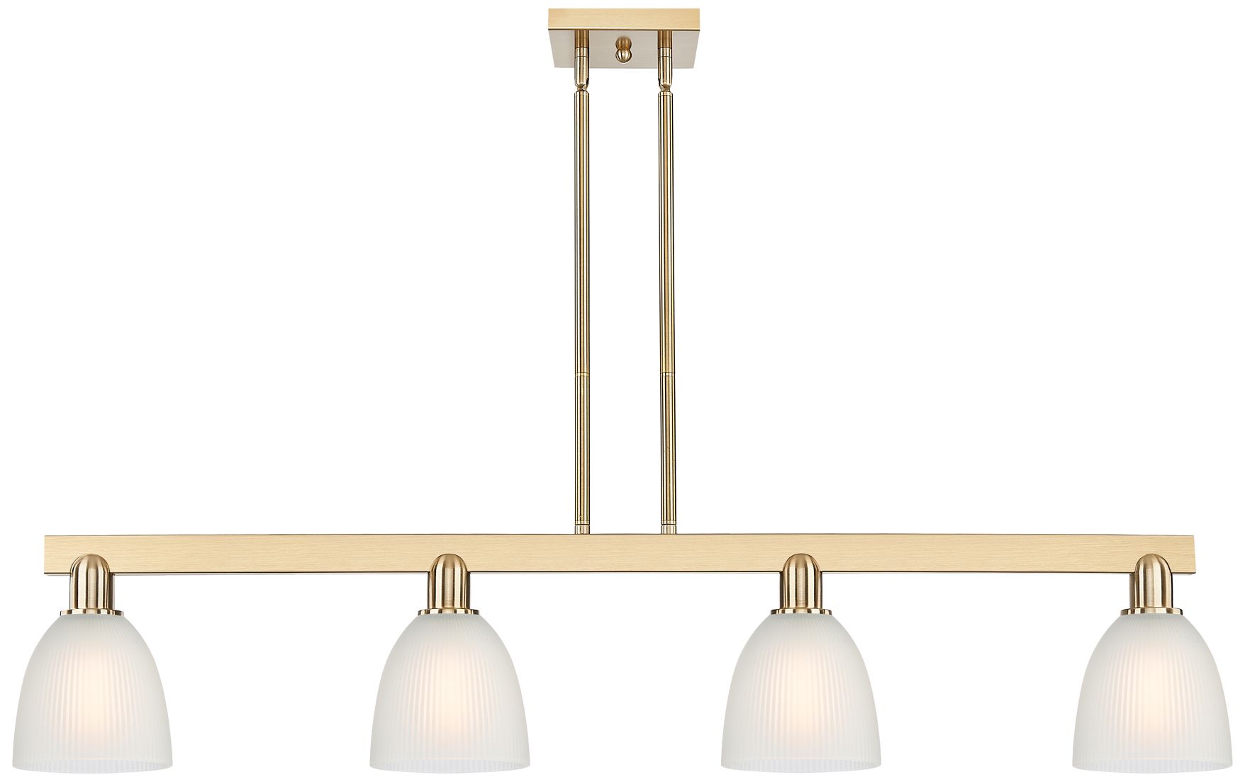 Castile - 4 Light - 49 inch - Champagne Bronze - Island Light