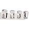 Castle Aurora 26"W Polished Nickel Bath Light