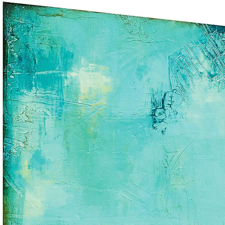 Image 4 Castle Court 48" High Free Floating Tempered Glass Wall Art more views