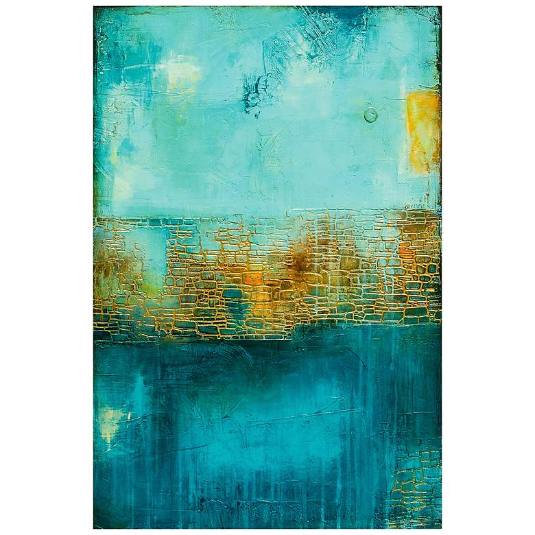 Image 5 Castle Court 48" High Free Floating Tempered Glass Wall Art more views