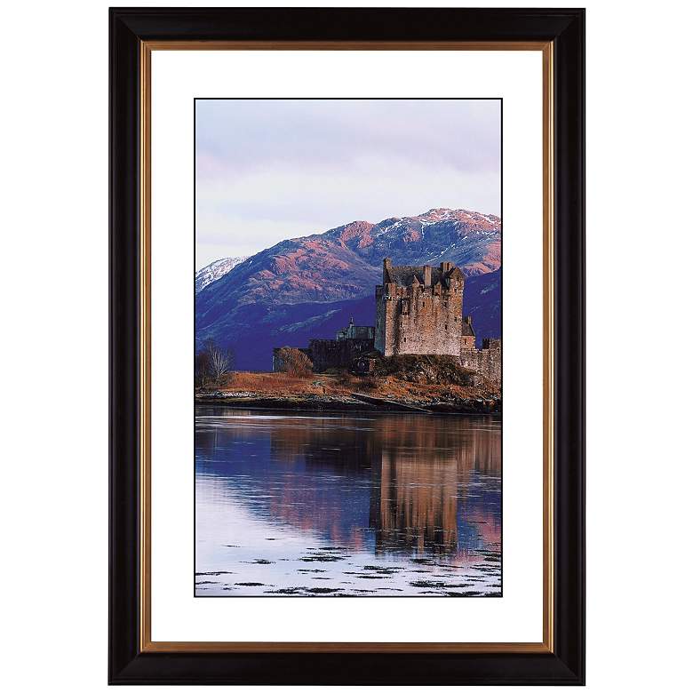 Image 1 Castle Reflections Giclee 41 3/8 inch High Wall Art