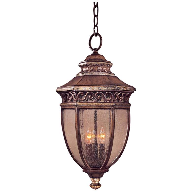 Image 1 Castle Ridge Collection 22 1/4 inch High Outdoor Hanging Light