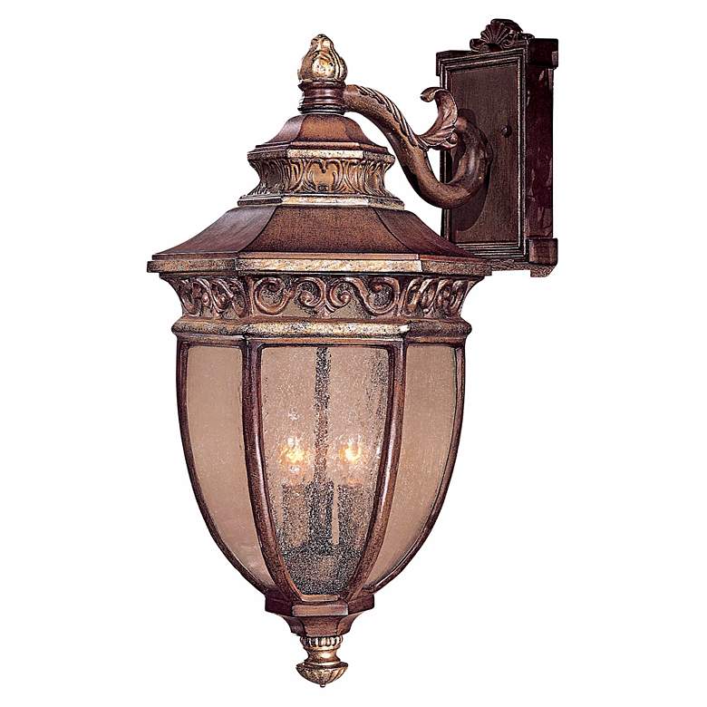 Image 1 Castle Ridge Collection 25 1/2 inch High Outdoor Wall Light