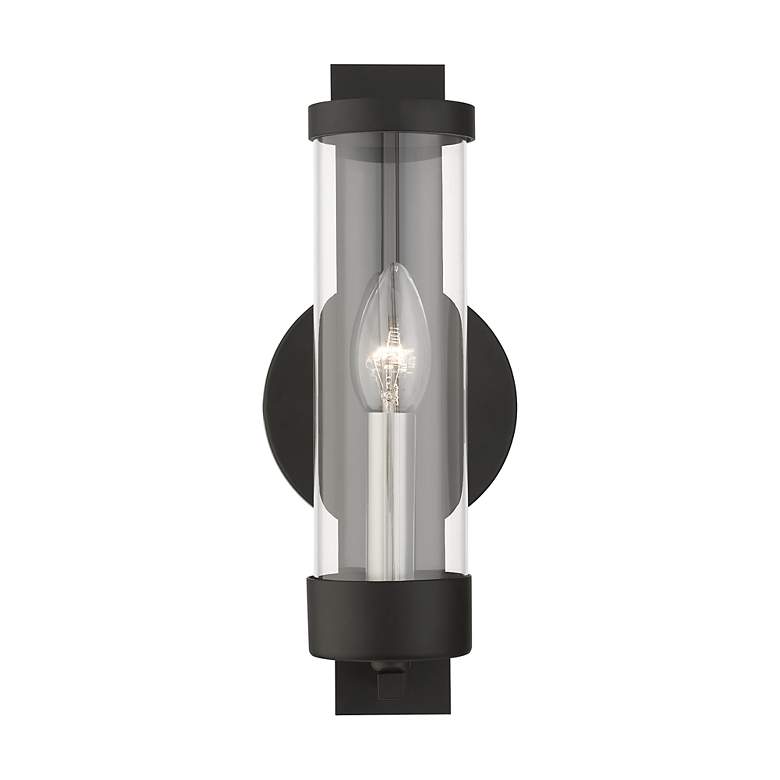 Image 4 Castleton 1 Light Black ADA Single Sconce more views