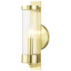 Castleton 1 Light Satin Brass ADA Single Sconce