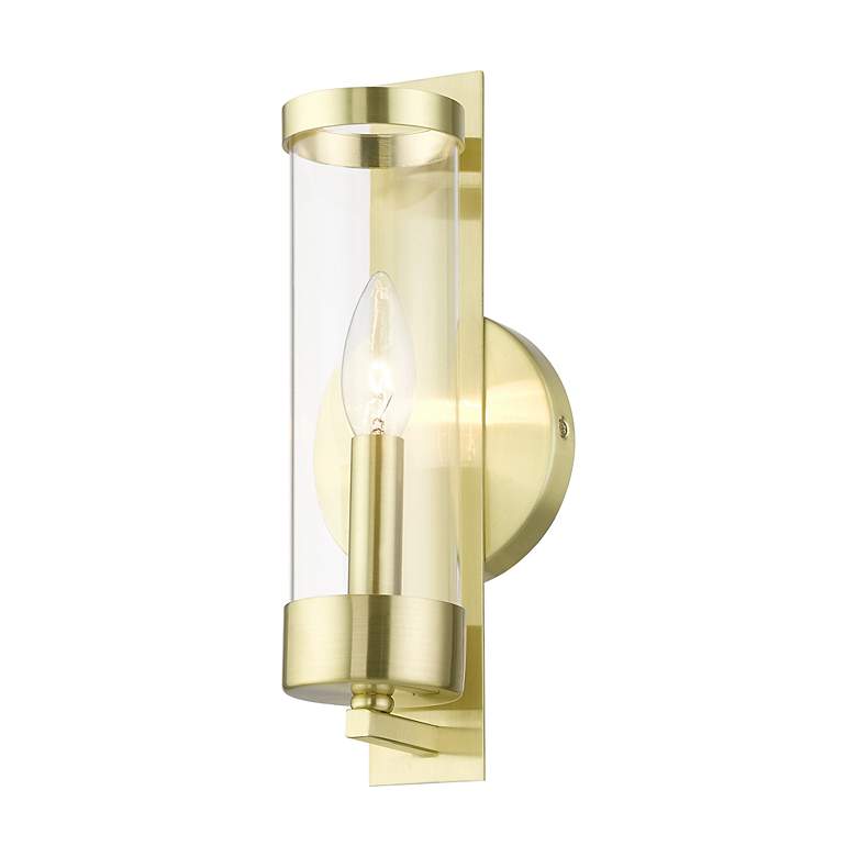 Image 5 Castleton 1 Light Satin Brass ADA Single Sconce more views