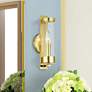 2_Castleton 12" High Polished Brass Wall Sconce