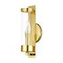 5_Castleton 12" High Polished Brass Wall Sconce more views