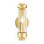 6_Castleton 12" High Polished Brass Wall Sconce more views