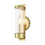 7_Castleton 12" High Polished Brass Wall Sconce more views