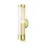 Thumbnail3 of Castleton Tall 1 Light Satin Brass ADA Sconce more views