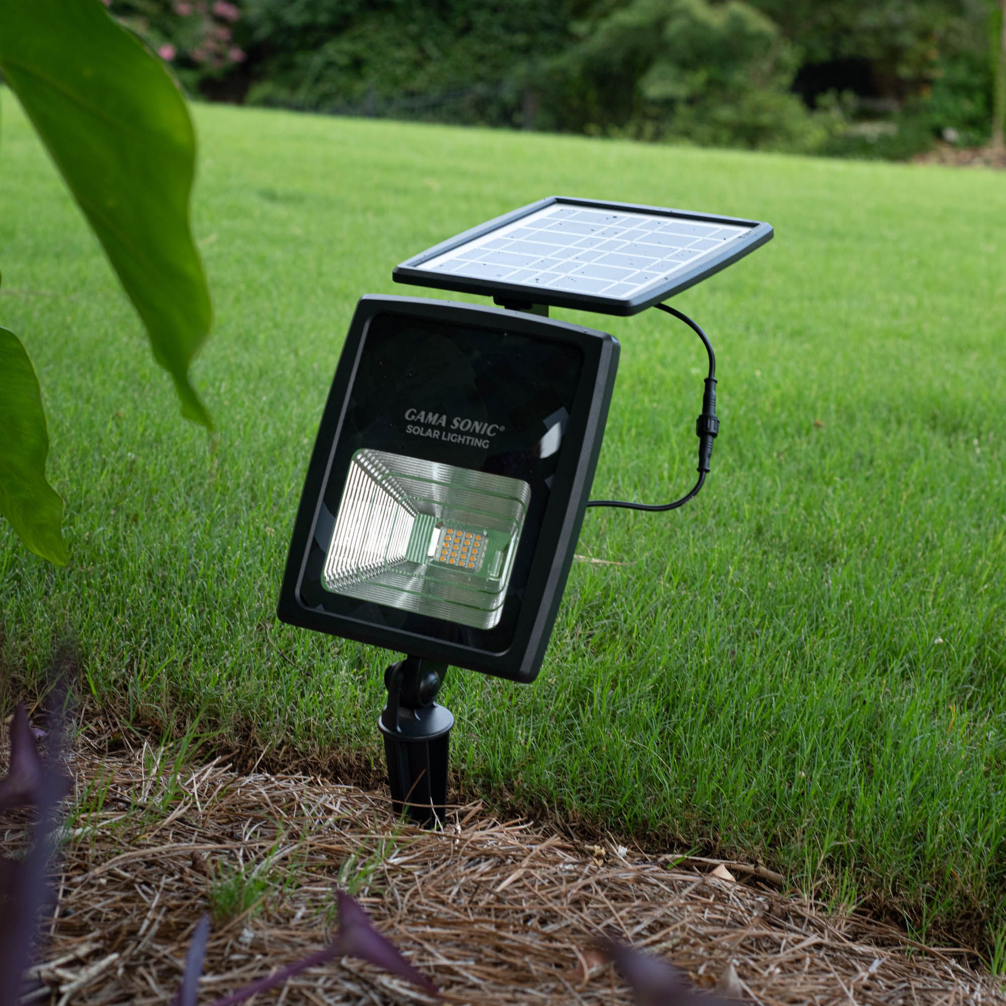 Image 6 Caston 18"H Black 2700K LED Solar Flood Lights Set of 2 more views