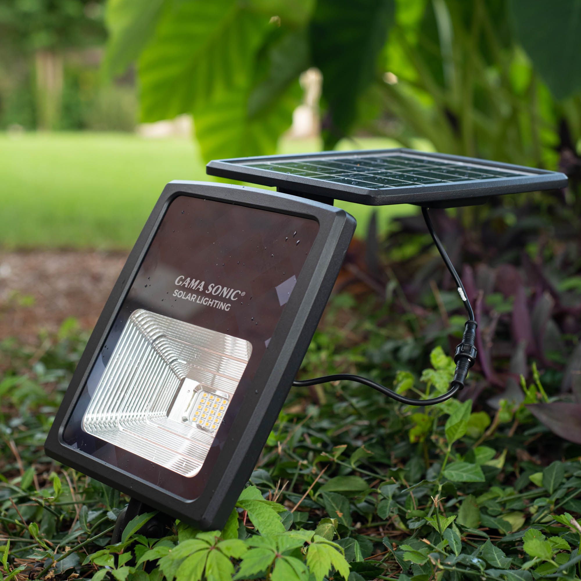 Image 7 Caston 18"H Black 2700K LED Solar Flood Lights Set of 2 more views
