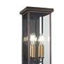 3_Casway 17" High Oil-Rubbed Bronze Outdoor Pocket Wall Light more views