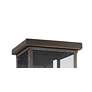 4_Casway 17" High Oil-Rubbed Bronze Outdoor Pocket Wall Light more views