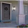 6_Casway 17" High Oil-Rubbed Bronze Outdoor Pocket Wall Light more views