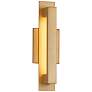 Catalina 15" High Burnished Gold LED Outdoor Wall Light