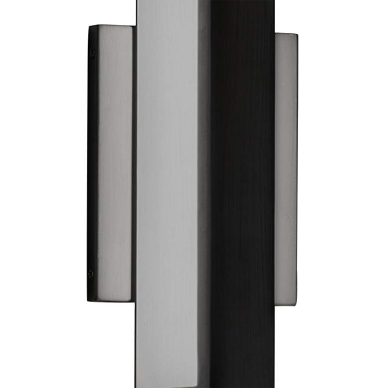 Image 2 Catalina 15" High Matte Black LED Outdoor Wall Light more views