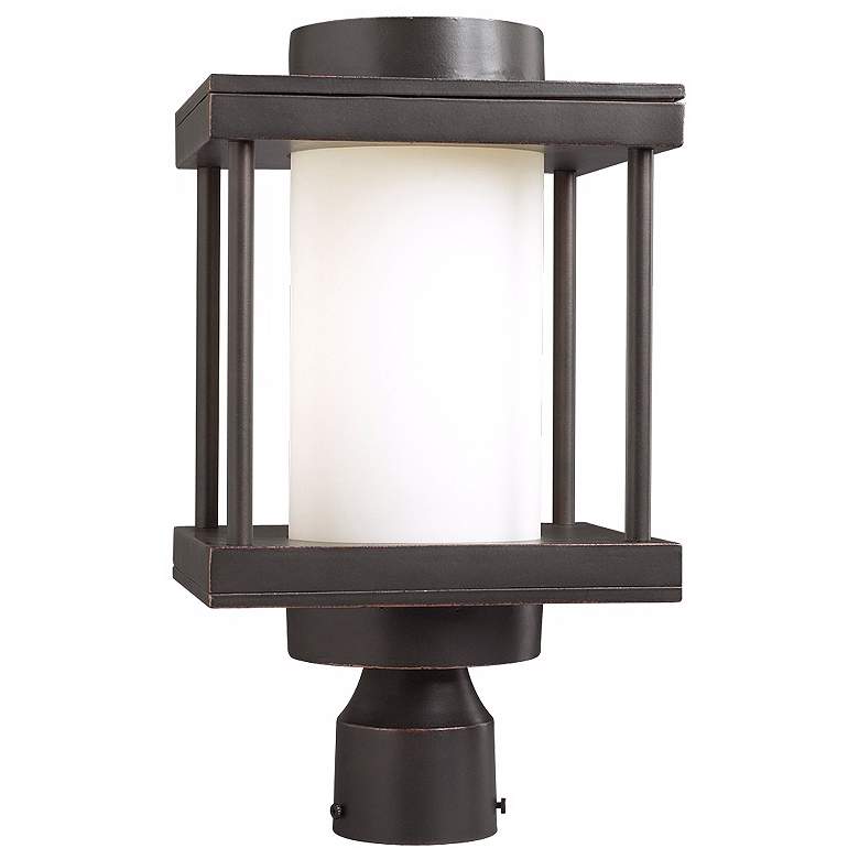 Image 1 Catalina 16" High Oiled Bronze Outdoor Post Light