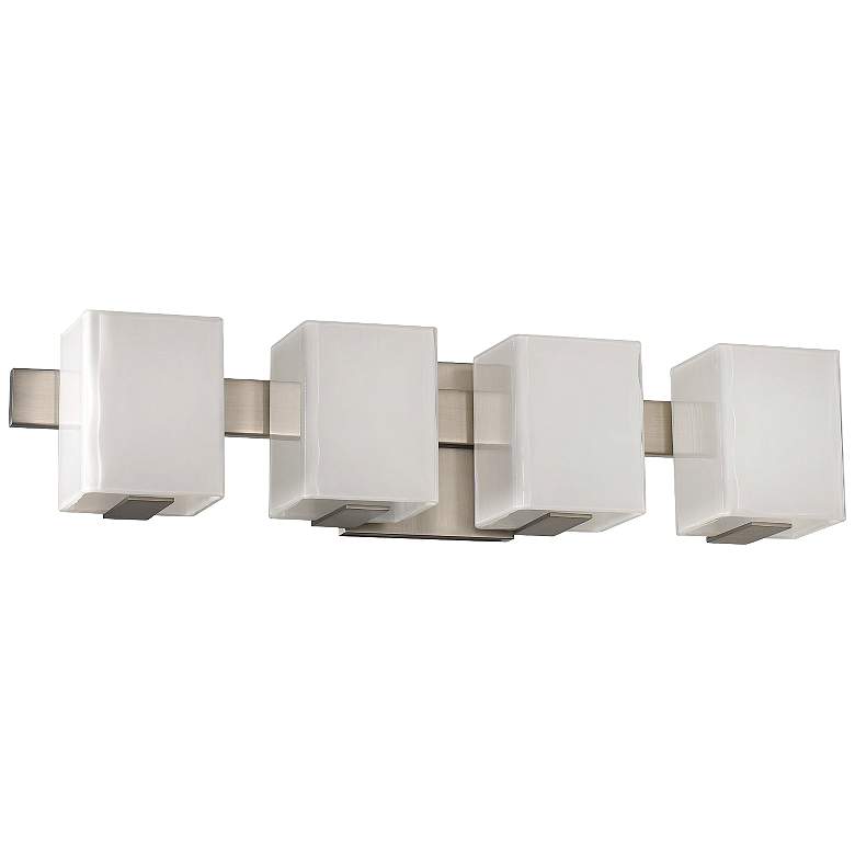 Image 1 Catalina 23" Wide Satin Nickel 4-LED Bath Light