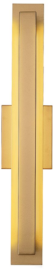 Image 2 Catalina 24" High Burnished Gold LED Outdoor Wall Sconce more views
