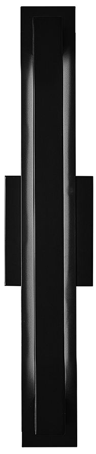 Image 2 Catalina 24" High Matte Black LED Outdoor Wall Sconce more views