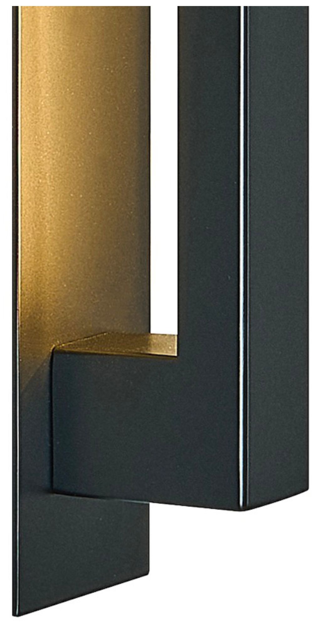 Image 3 Catalina 24" High Matte Black LED Outdoor Wall Sconce more views