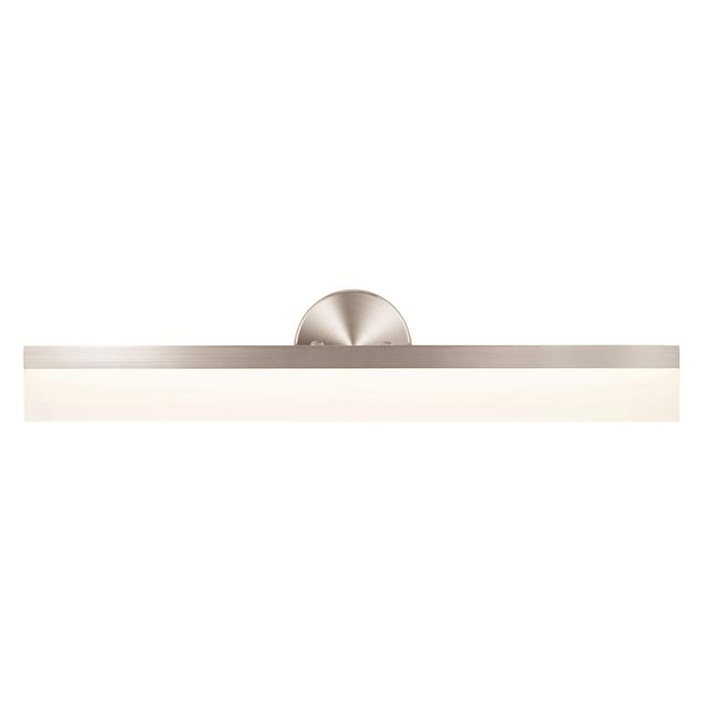 Image 1 Catalina 26.5" Wide Brushed Nickel LED Vanity Light Bath Bar