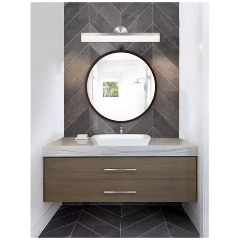 Image 3 Catalina 26.5" Wide Brushed Nickel LED Vanity Light Bath Bar more views