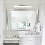 4_Catalina 26.5" Wide Brushed Nickel LED Vanity Light Bath Bar more views