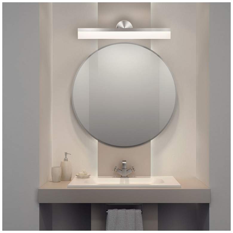 Image 6 Catalina 26.5" Wide Brushed Nickel LED Vanity Light Bath Bar more views