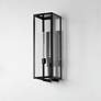 6_Catalina 26" High Dark Bronze 2-Light Outdoor Wall Light more views