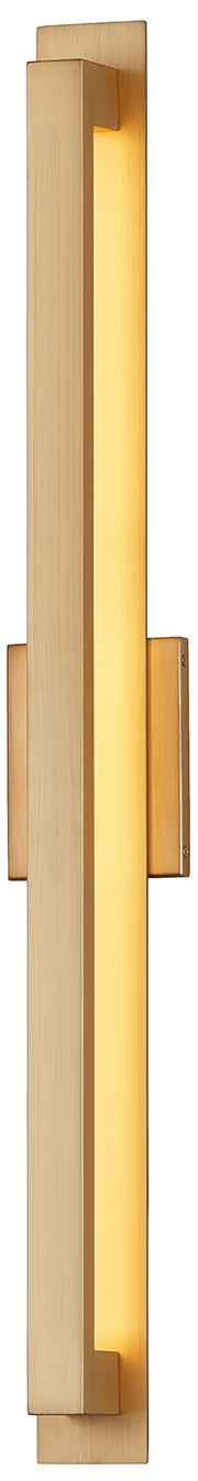 Catalina 36" High Burnished Gold LED Outdoor Wall Sconce