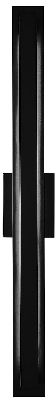 Image 2 Catalina 36" High Matte Black LED Outdoor Wall Sconce more views