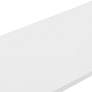 4_Catalina 47 1/4" Wide Matte White Wood Floating Wall Shelf more views
