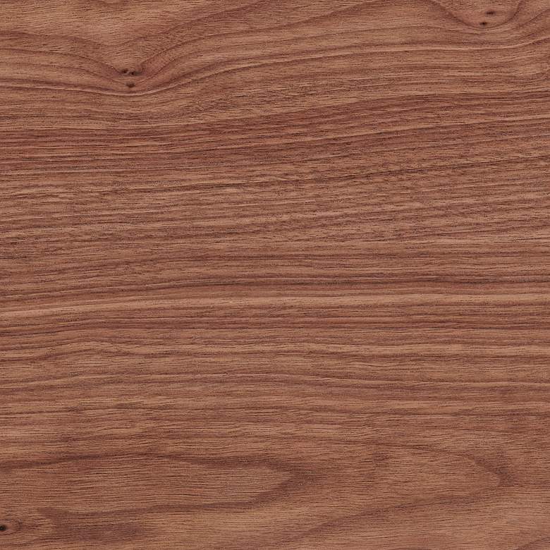 Image 3 Catalina 47 1/4"W American Walnut Wood Floating Wall Shelf more views