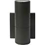 2_Catalina 6 3/4" High Bronze LED Outdoor Wall Light more views