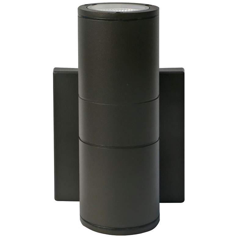 Image 3 Catalina 6 3/4" High Bronze LED Outdoor Wall Light more views