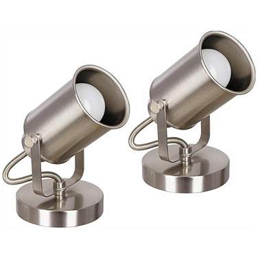 Catalina 6" Wide Brushed Nickel Multipurpose Spotlight Set of 2
